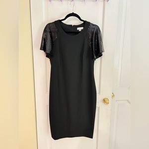 Black Calvin Klein dress